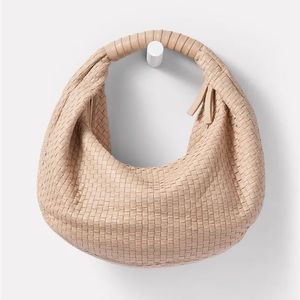Cleobella Hobo Woven Bag In Bone